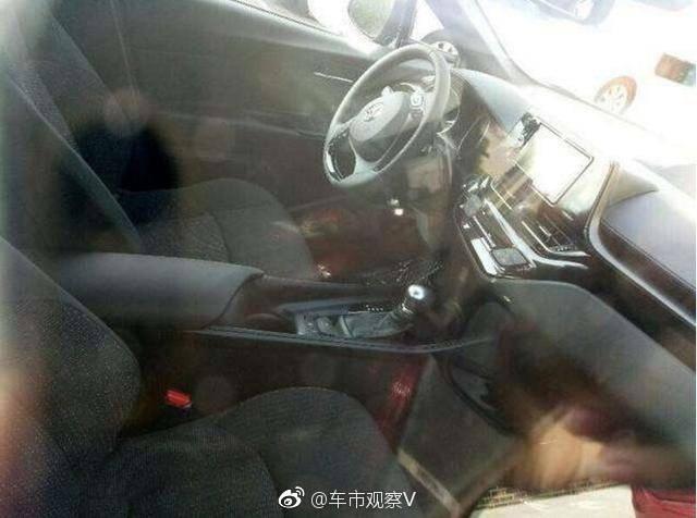 小型SUV未来王者 丰田全新车型C-HR图片曝光