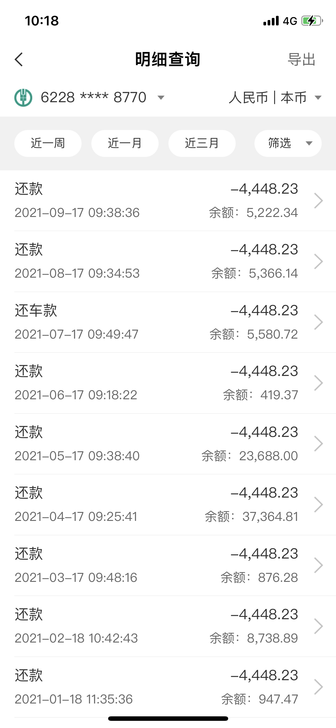 一汽马自达-阿特兹车辆贷款期满的问题