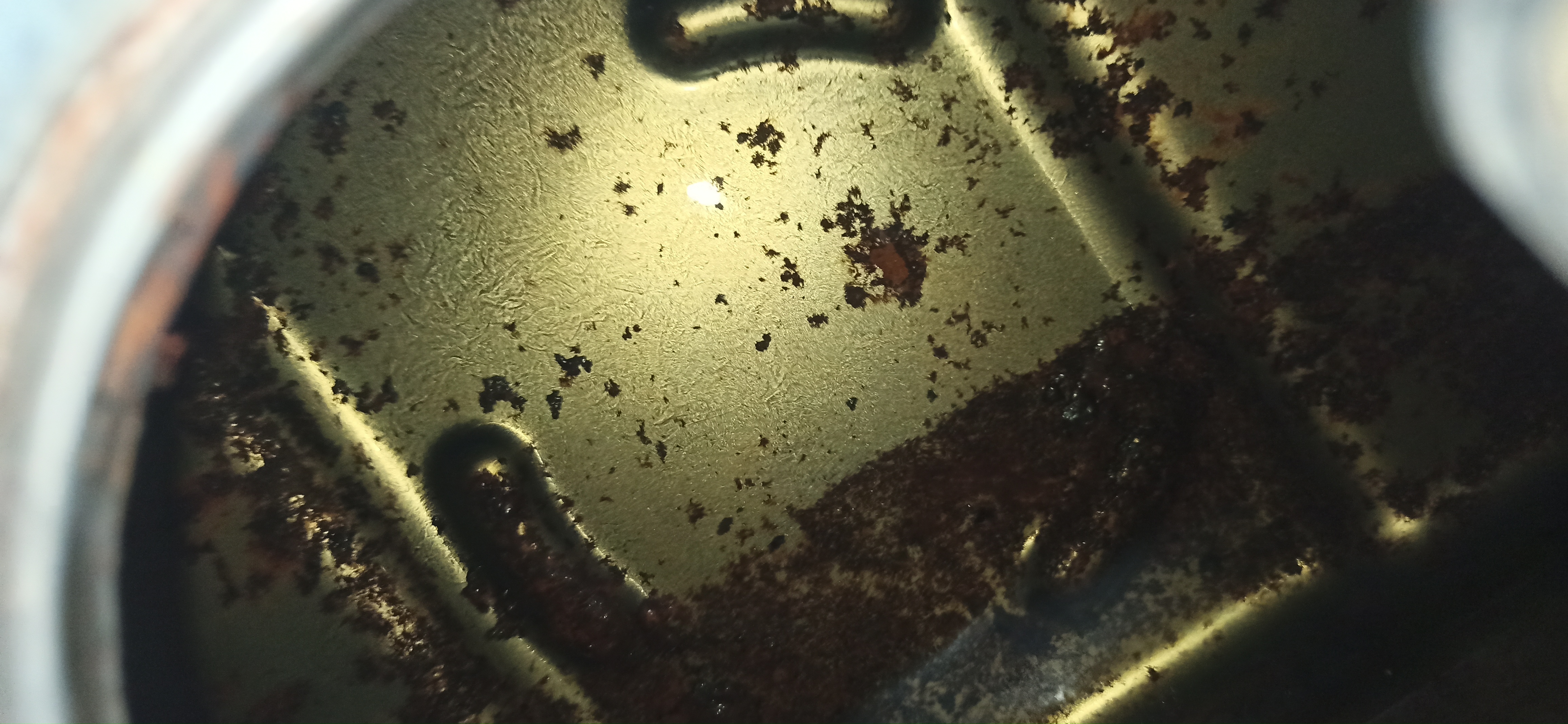 宝骏730油箱内部生锈严重，导致发动机油泵输油管堵塞
